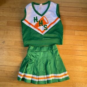 Stranger Things Hawkins Cheerleader Costume Womens M Spirit Pom Poms Cosplay Fun